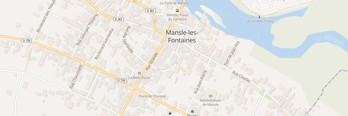 Plan du 5B Rue Soubreloque à Mansle-les-Fontaines