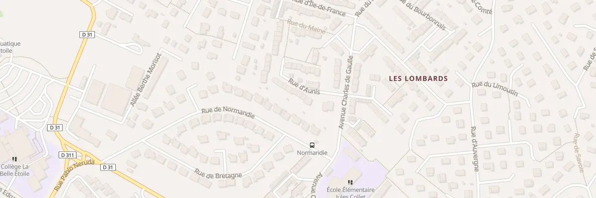 Plan du 5 Rue d’Aunis à Montivilliers