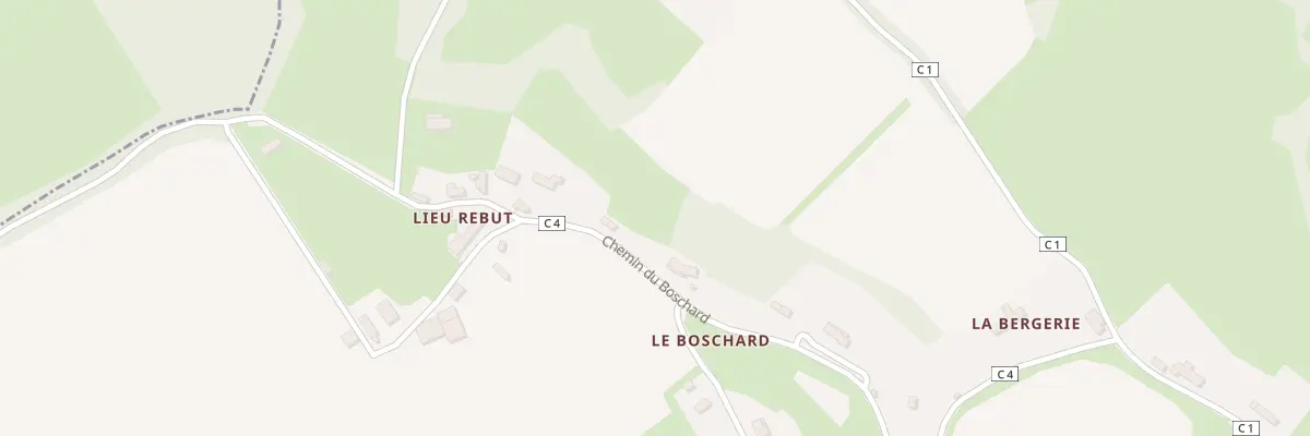 Plan du 5074 Le Costil à Barneville-la-Bertran