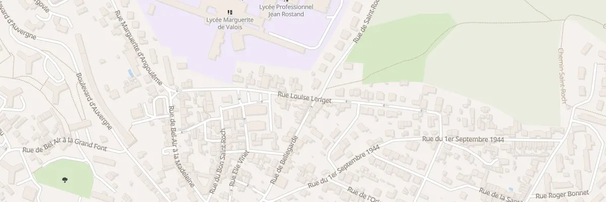 Plan du 116 Rue Bellegarde à Angoulême