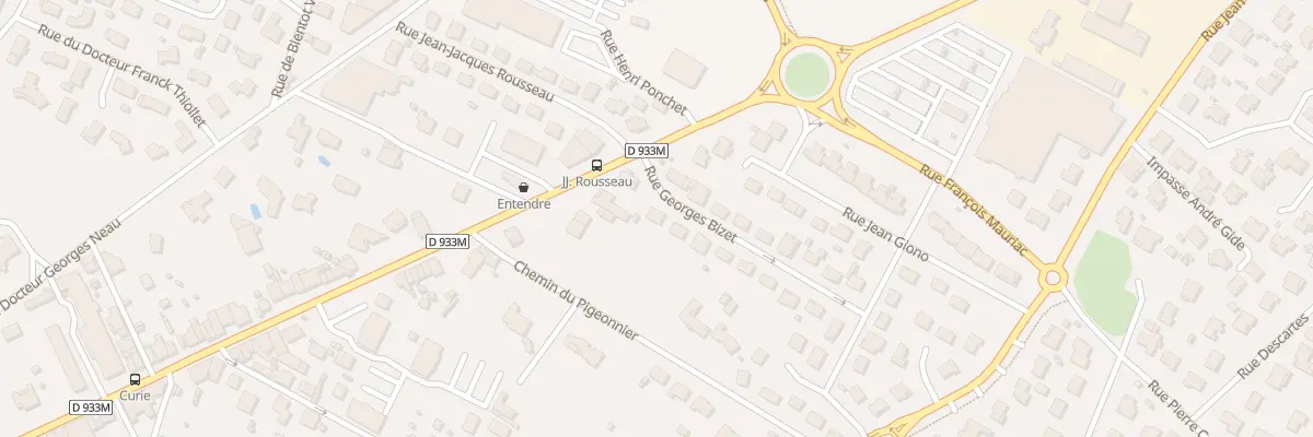 Plan du 2 Rue Georges Bizet à Marmande