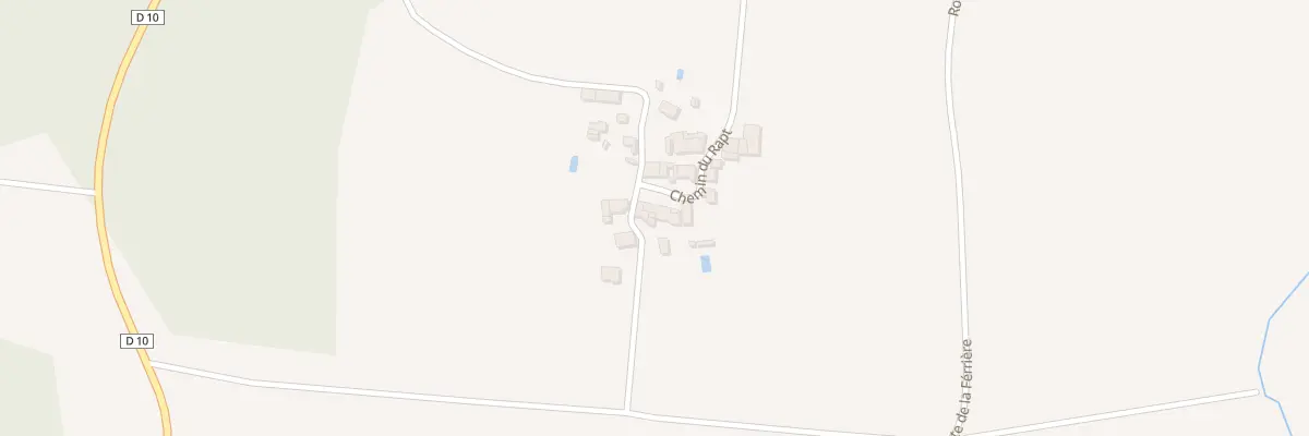 Plan du 5124 Le Rapt à Pillac