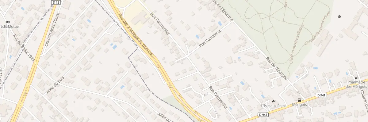 Plan du 20 Rue Parmentier à L’Isle-d’Espagnac