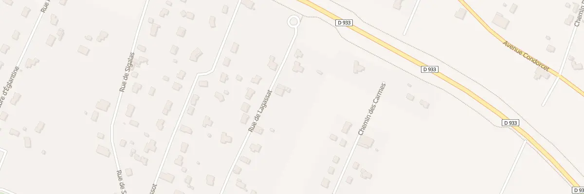 Plan du 118 Rue de Lagassat à Marmande