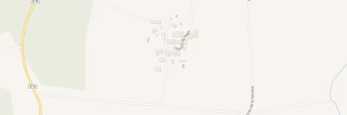 Plan du 5129 Le Rapt à Pillac