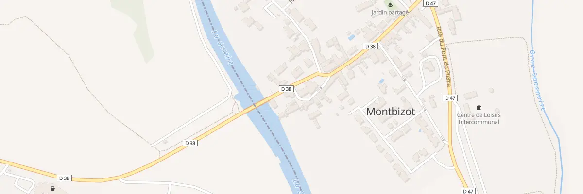 Plan du 15 Pl de L Eglise à Montbizot