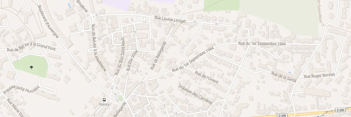 Plan du 6 Rue du Chanoine Albot à Angoulême