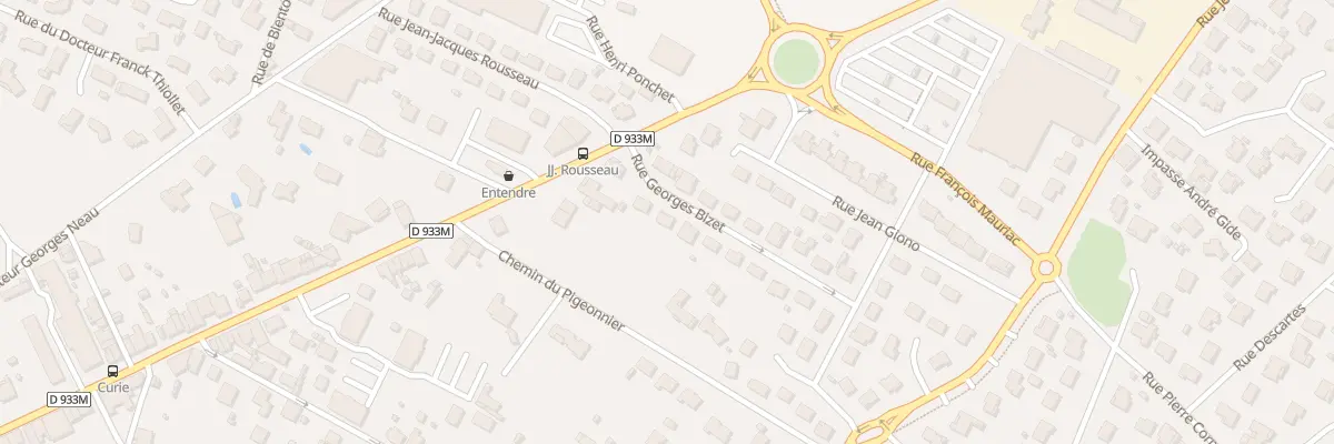 Plan du 4 Rue Georges Bizet à Marmande