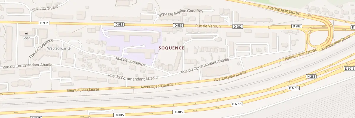 Plan du 255B Rue Cdt Abadie au Havre