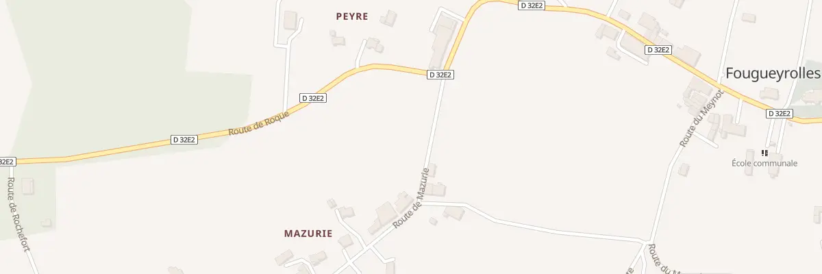 Plan du 150 Mazurie Nord à Fougueyrolles