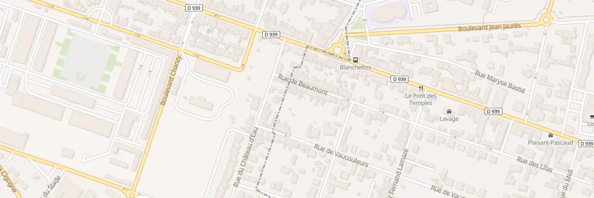 Plan du 8 Rue de Beaumont à Soyaux