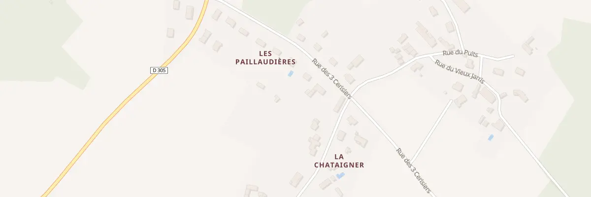 Plan du 7 Rue des 3 Cerisiers à Bernac