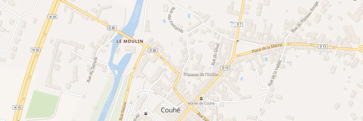 Plan du 12 Rue du Mystere à Valence-en-Poitou