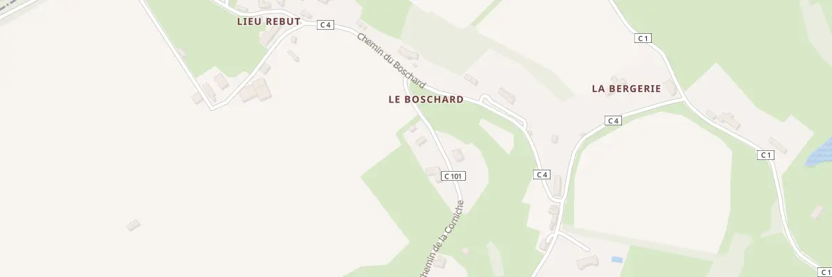 Plan du 5053 Ham de la Cote à Barneville-la-Bertran