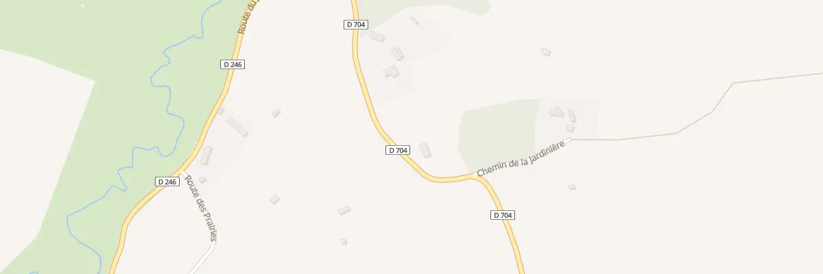 Plan du 277 Rte de la Malherbière à Camembert
