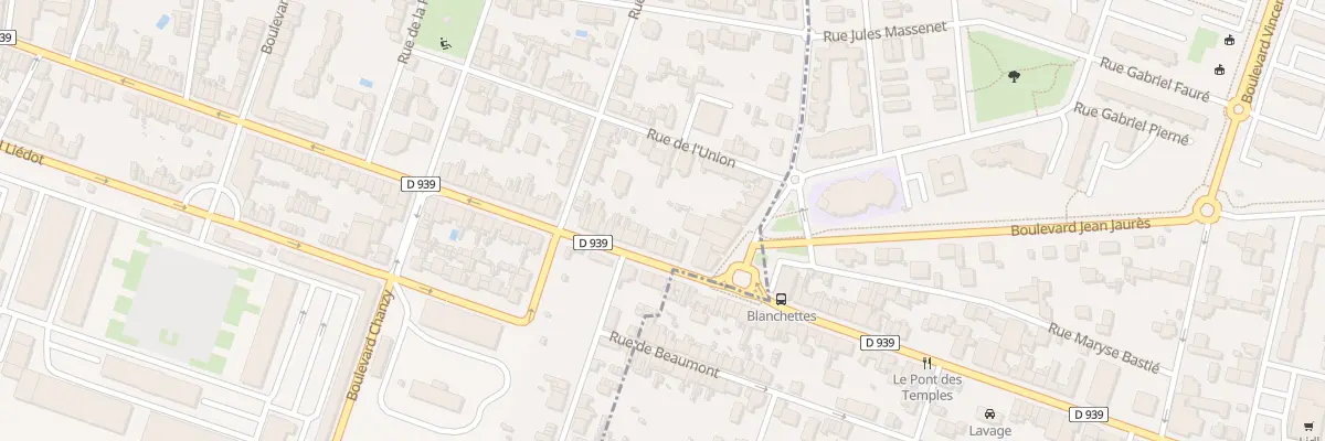 Plan du 408 Rue de Perigueux à Angoulême