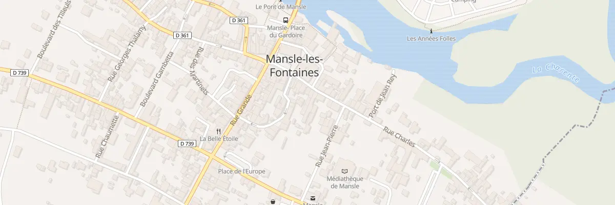 Plan du 11B Rue Charles à Mansle-les-Fontaines