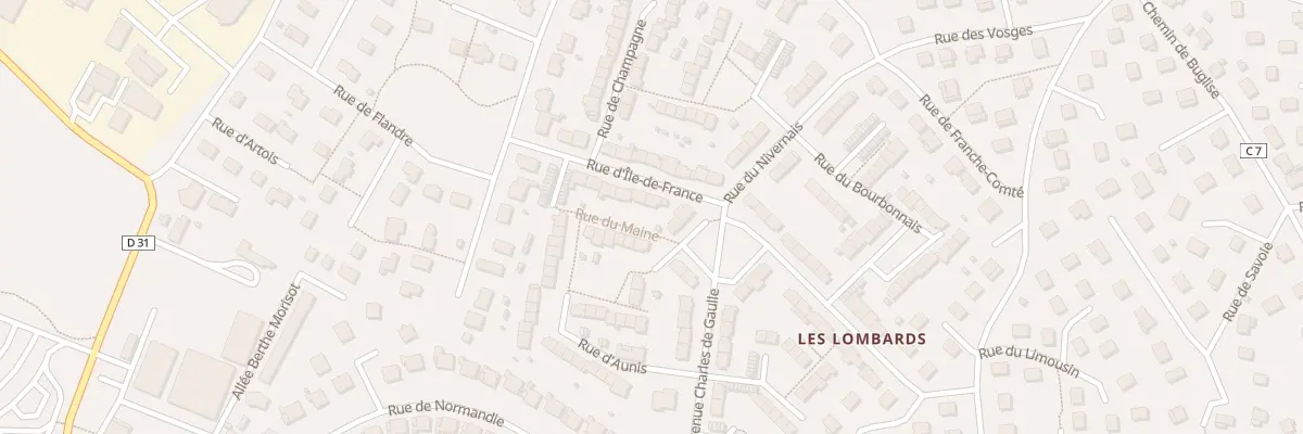 Plan du 1 Rue d’Ile de France à Montivilliers