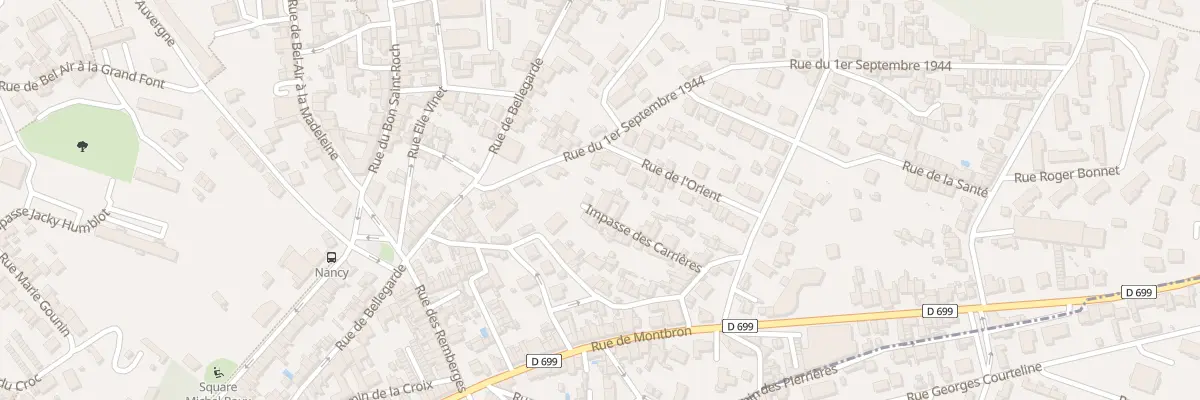 Plan du 24 Imp des Carrieres à Angoulême