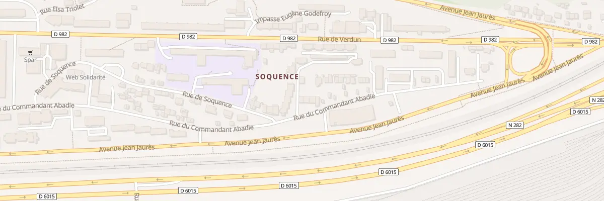 Plan du 261 Rue Cdt Abadie au Havre