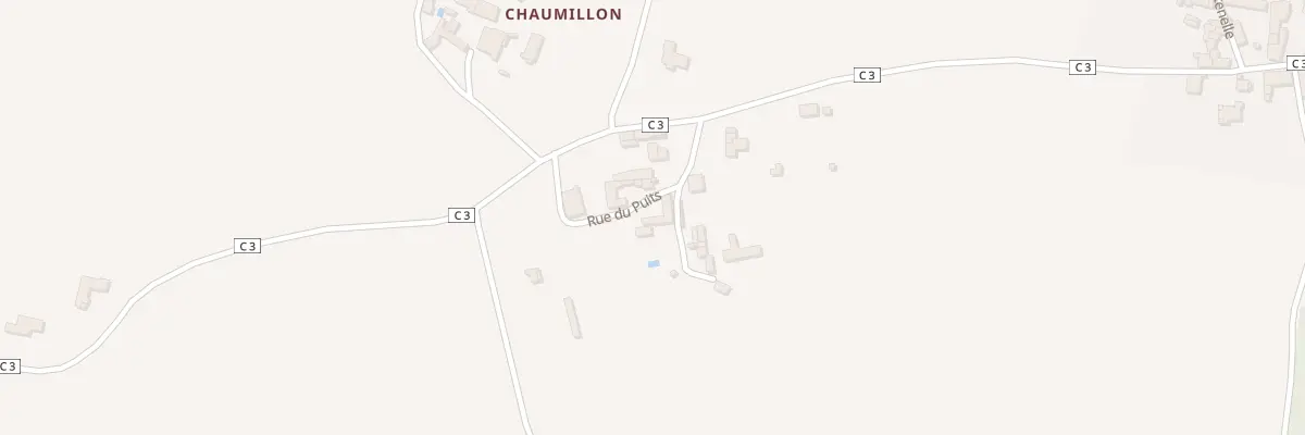 Plan du 5 Rue du Puits à Champagné-le-Sec