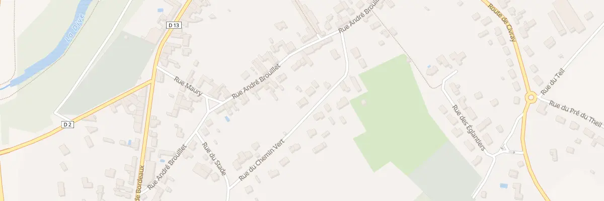 Plan du 5851 Rue du Chemin Vert à Valence-en-Poitou