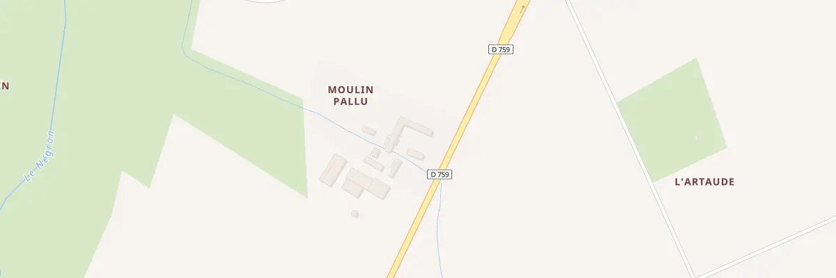 Plan du 2 Moulin Pallu à Beuxes