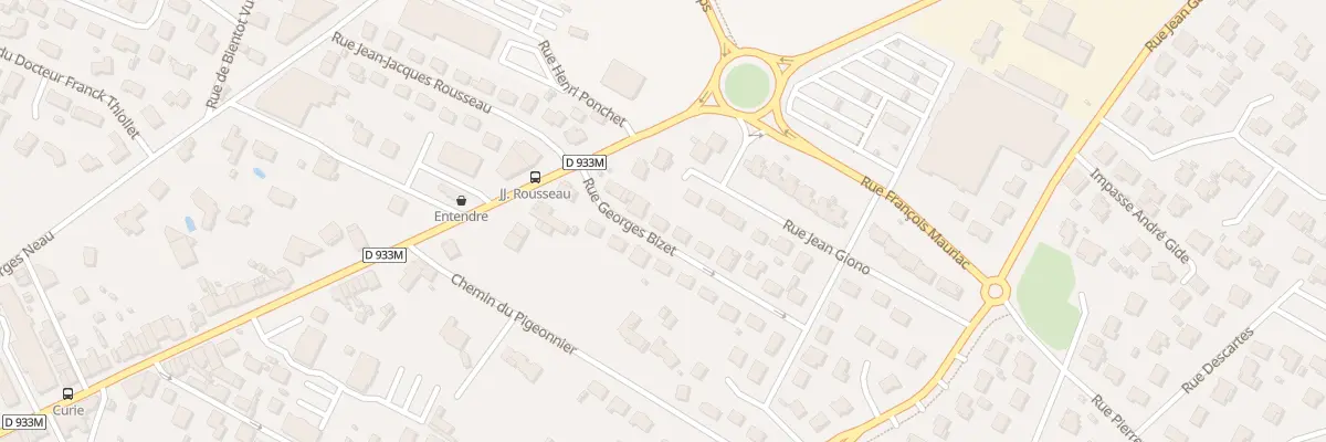 Plan du 5 Rue Georges Bizet à Marmande