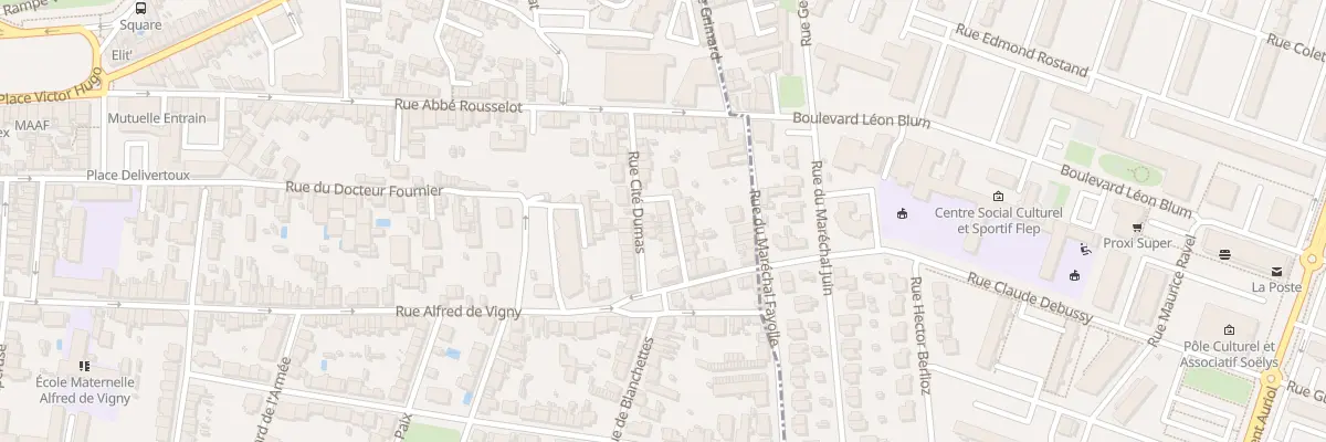 Plan du 11 Rue du Moxa à Angoulême