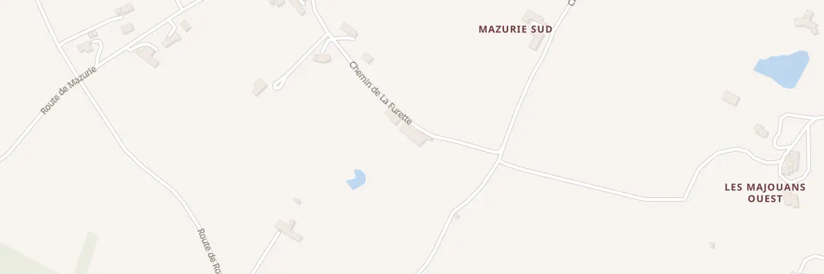 Plan du 122 Mazurie Sud à Fougueyrolles