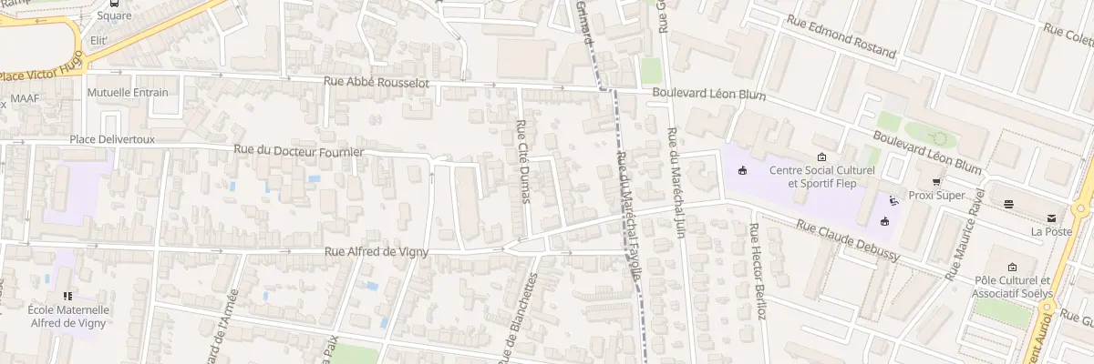 Plan du 9 Rue du Moxa à Angoulême