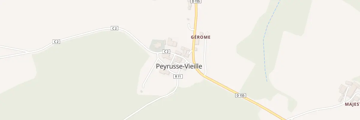Plan du 5006 Le Village à Peyrusse-Vieille