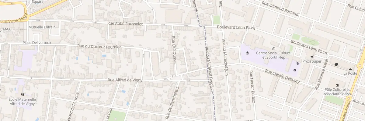 Plan du 5 Rue du Moxa à Angoulême