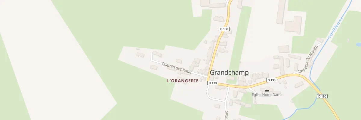 Plan du 5 Che des Roux à Grandchamp
