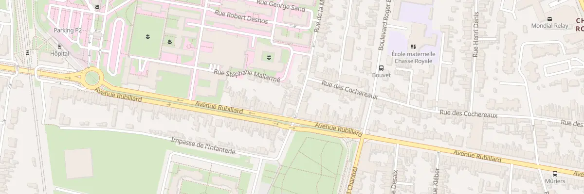 Plan du 10 Rue de la Maison Neuve au Mans
