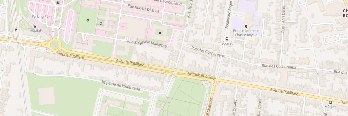Plan du 8 Rue de la Maison Neuve au Mans