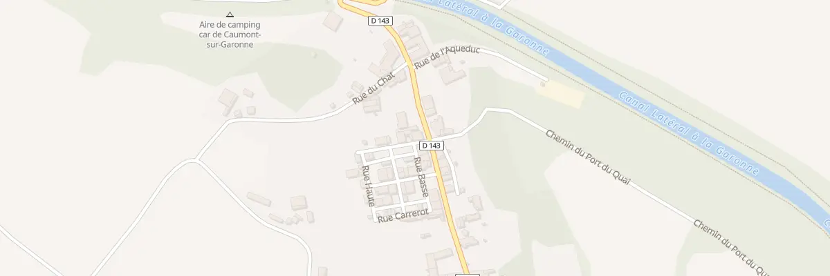 Plan du 1 Rue du Cinema à Caumont-sur-Garonne