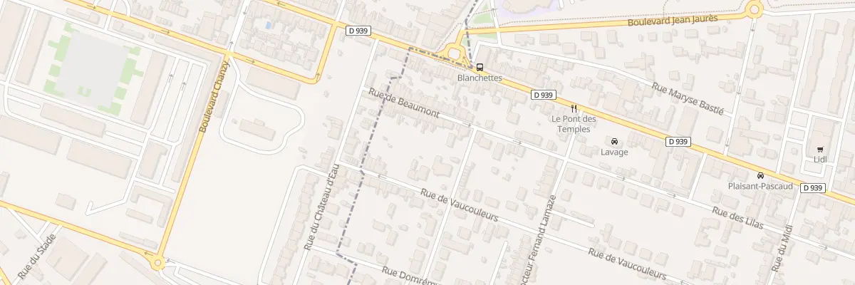 Plan du 20B Rue de Beaumont à Soyaux
