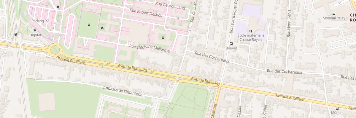 Plan du 14 Rue de la Maison Neuve au Mans