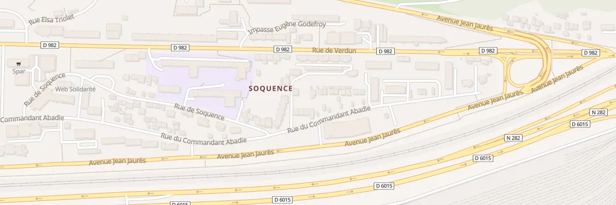 Plan du 265 Rue Cdt Abadie au Havre