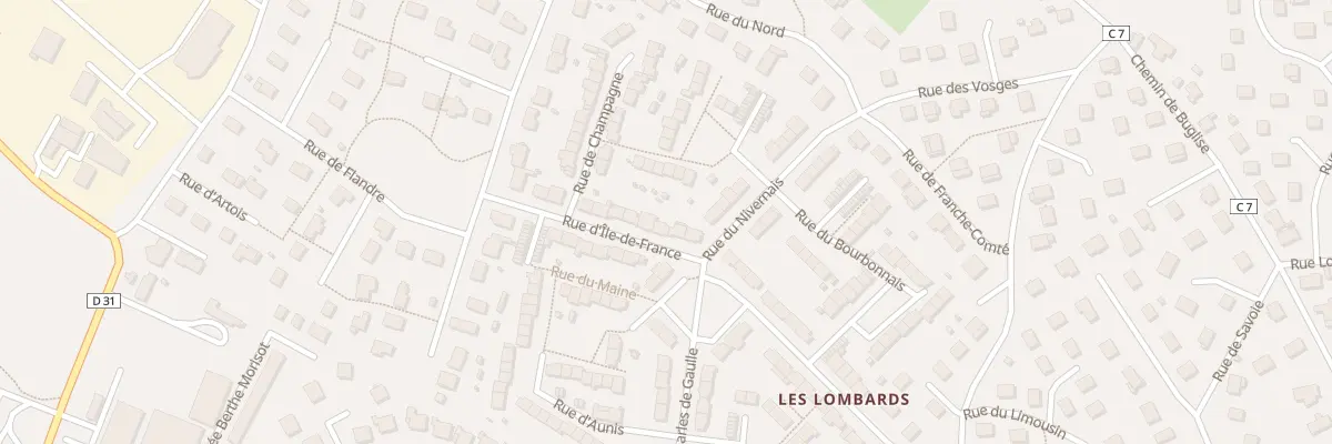 Plan du 6 Rue d’Ile de France à Montivilliers
