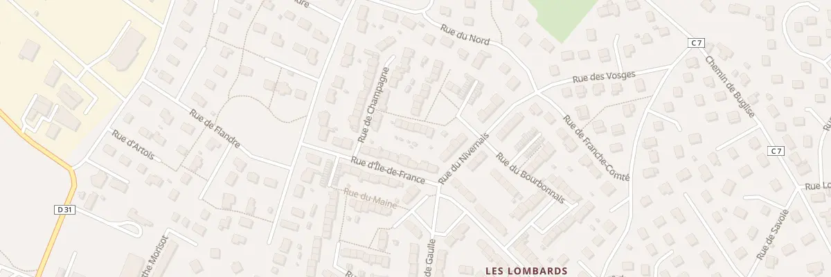 Plan du 5 Pl du Morvan à Montivilliers
