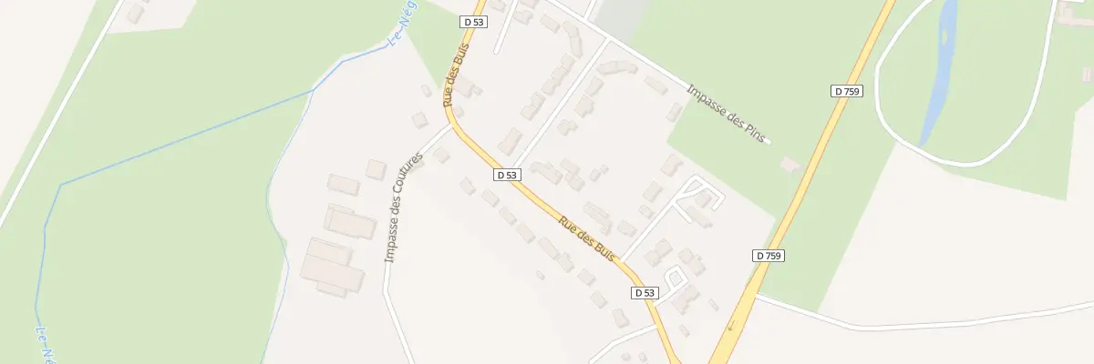 Plan du 19 Rue des Buis à Beuxes
