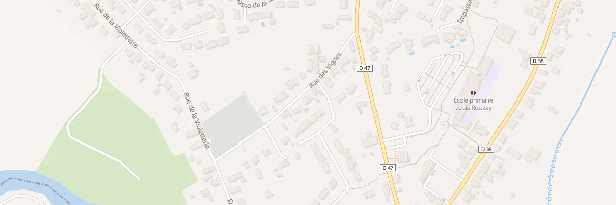 Plan du 18B Rue des Vignes à Montbizot