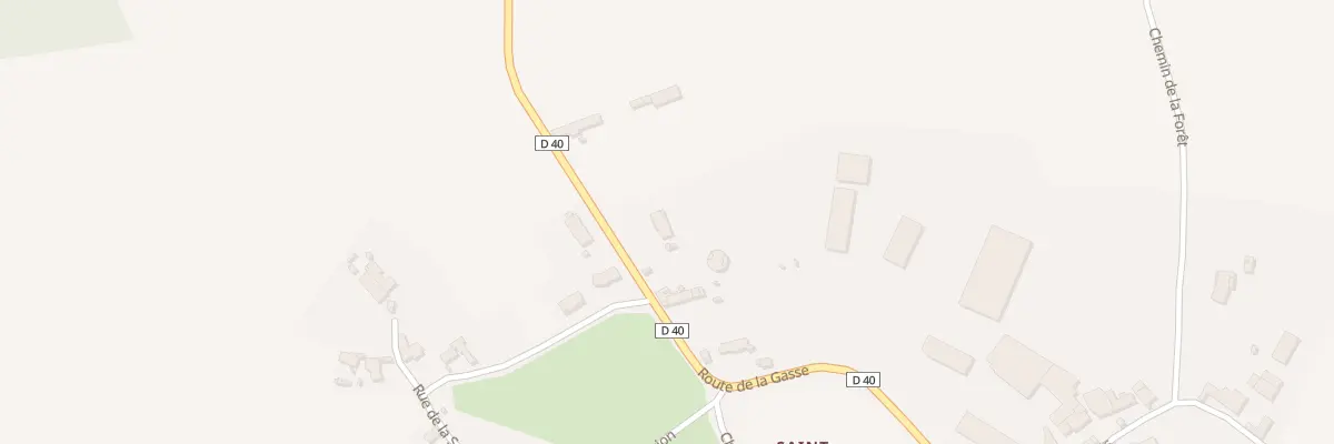 Plan du 22 Rte de la Gasse à Béruges
