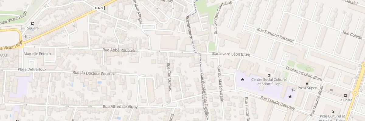 Plan du 135 Rue Abbe Rousselot à Saint-Aulais-la-Chapelle