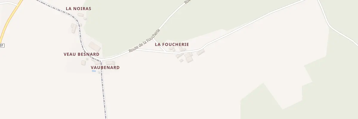 Plan du 1 La Foucherie à Coulongé