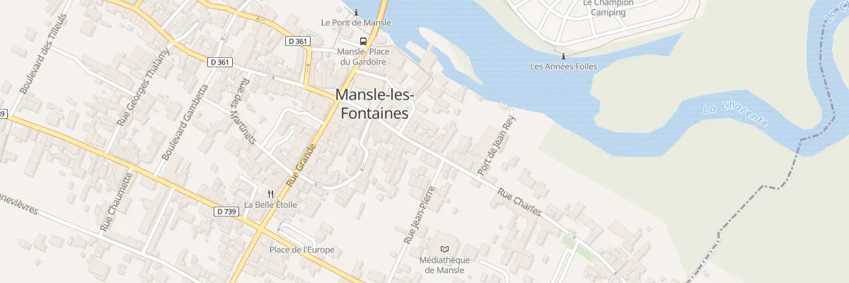 Plan du 4 Rue Charles à Mansle-les-Fontaines