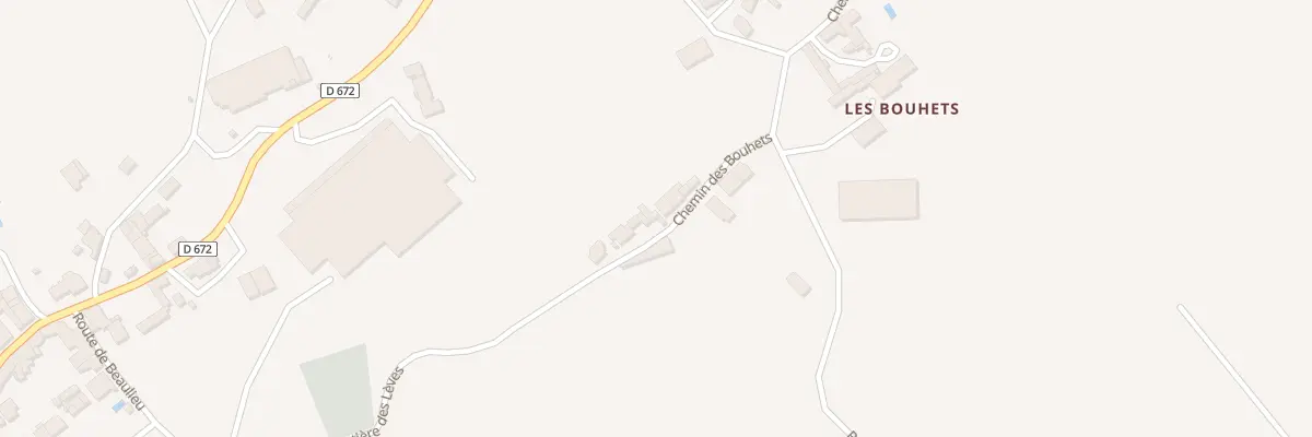 Plan du 151 Village des Bouhets Sud aux Lèves-et-Thoumeyragues