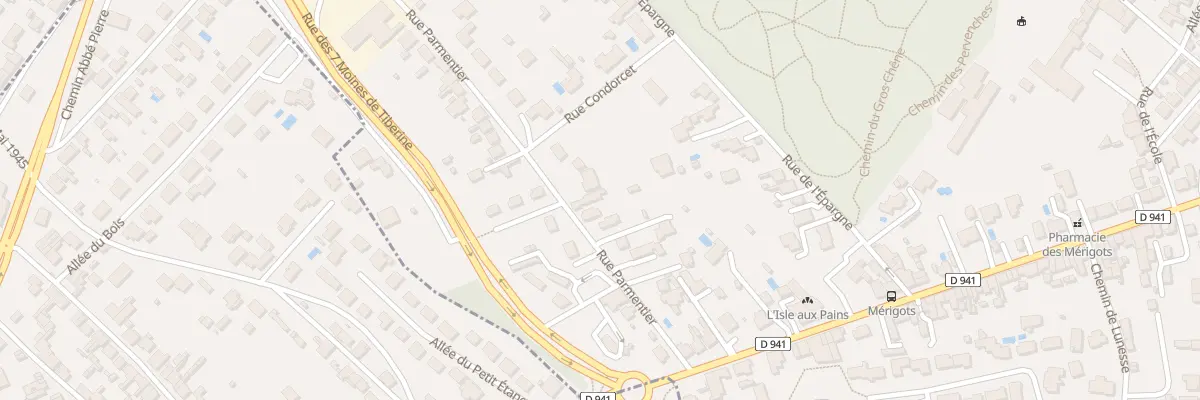 Plan du 17 Rue Parmentier à L’Isle-d’Espagnac
